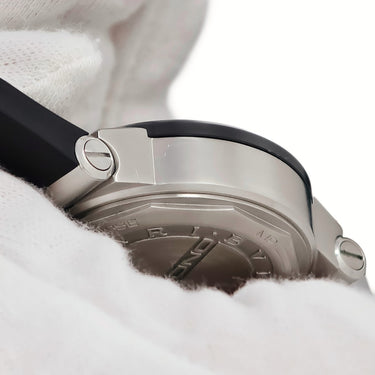 腕時計 ブルガリ BVLGARI ディアゴノ セラミック クロノグラフ DG37SCCH 自動巻き メンズ ブラック デイト スモールセコンド シェル