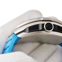 腕時計 フランクミュラー FRANCK MULLER スカファンダー クラシック SKF46DVSCDT ACBRACAC 自動巻き メンズ ブラック シルバー 水色 デイト