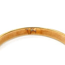 ノンブランド NON BRAND 珊瑚 ダイヤリング イエローゴールド K18YG 珊瑚 ダイヤモンド リング 指輪 赤 サンゴ 15号