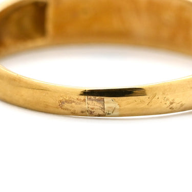 ノンブランド NON BRAND 珊瑚 ダイヤリング イエローゴールド K18YG 珊瑚 ダイヤモンド リング 指輪 赤 サンゴ 15号