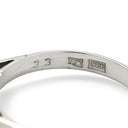 ノンブランド NON BRAND ダイヤモンド 0.33ct 立爪 プラチナシルバー Pt ダイヤモンド リング 指輪 1石 1粒 プラチナ ブリリアントカット PM 13号