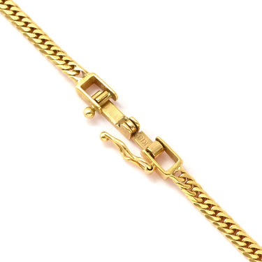 喜平 KIHEI K18 18金 60cm 12.1g 6面 ダブル Ｗ イエローゴールド K18YG ネックレス 造幣局検定マーク ※ショッピングローン対応していません