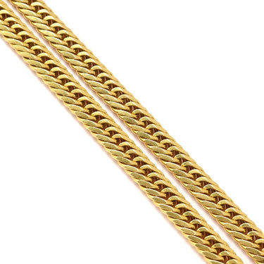 喜平 KIHEI K18 18金 55cm 33.2g 8面 トリプル イエローゴールド K18YG ネックレス 造幣局検定マーク ※ショッピングローン対応していません