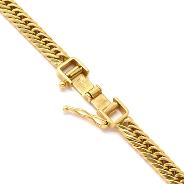 喜平 KIHEI K18 18金 55cm 33.2g 8面 トリプル イエローゴールド K18YG ネックレス 造幣局検定マーク ※ショッピングローン対応していません