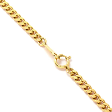 喜平 KIHEI K18 18金 50cm 20.0g 2面 シングル イエローゴールド K18YG ネックレス 造幣局検定マーク ※ショッピングローン対応していません