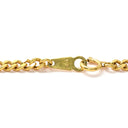 喜平 KIHEI K18 18金 50cm 20.0g 2面 シングル イエローゴールド K18YG ネックレス 造幣局検定マーク ※ショッピングローン対応していません