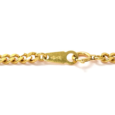 喜平 KIHEI K18 18金 50cm 20.0g 2面 シングル イエローゴールド K18YG ネックレス 造幣局検定マーク ※ショッピングローン対応していません