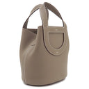 エルメス HERMES インザループ18 エトゥープ トリヨンクレマンス ヴォースイフト ハンドバッグ ゴールド金具 新品 未使用 グレージュ