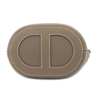 エルメス HERMES インザループ18 エトゥープ トリヨンクレマンス ヴォースイフト ハンドバッグ ゴールド金具 新品 未使用 グレージュ