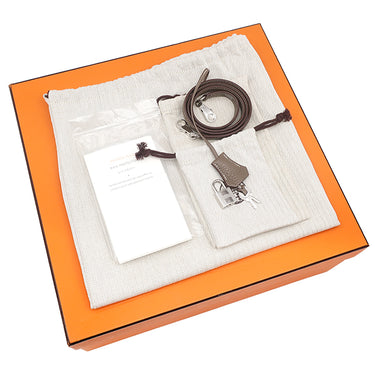 エルメス HERMES ボリード31 エトゥープ トリヨンクレマンス 2WAYバッグ シルバー金具 グレージュ ショルダー