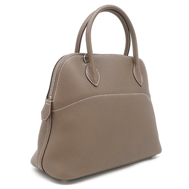 エルメス HERMES ボリード31 エトゥープ トリヨンクレマンス 2WAYバッグ シルバー金具 グレージュ ショルダー