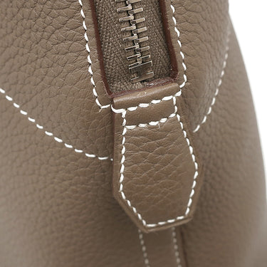 エルメス HERMES ボリード31 エトゥープ トリヨンクレマンス 2WAYバッグ シルバー金具 グレージュ ショルダー