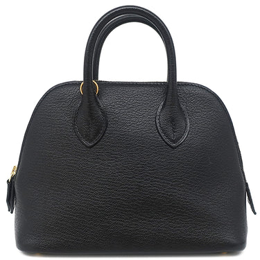 エルメス HERMES ボリード1923 ミニ ブラック シェーブル 2WAYバッグ ゴールド金具 黒