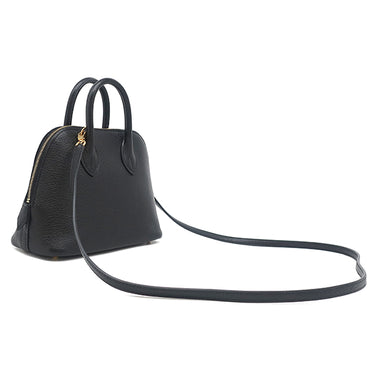 エルメス HERMES ボリード1923 ミニ ブラック シェーブル 2WAYバッグ ゴールド金具 黒