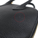 エルメス HERMES ボリード1923 ミニ ブラック シェーブル 2WAYバッグ ゴールド金具 黒