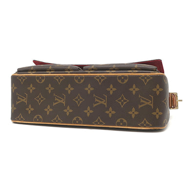 ルイヴィトン LOUIS VUITTON ヴィバシテ MM M51164 モノグラム モノグラムキャンバス ショルダーバッグ ゴールド金具 茶 肩掛け