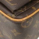 ルイヴィトン LOUIS VUITTON ヴィバシテ MM M51164 モノグラム モノグラムキャンバス ショルダーバッグ ゴールド金具 茶 肩掛け