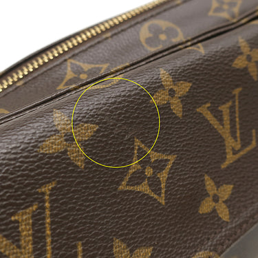 ルイヴィトン LOUIS VUITTON ヴィバシテ MM M51164 モノグラム モノグラムキャンバス ショルダーバッグ ゴールド金具 茶 肩掛け
