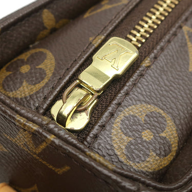 ルイヴィトン LOUIS VUITTON ヴィバシテ MM M51164 モノグラム モノグラムキャンバス ショルダーバッグ ゴールド金具 茶 肩掛け