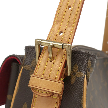 ルイヴィトン LOUIS VUITTON ヴィバシテ MM M51164 モノグラム モノグラムキャンバス ショルダーバッグ ゴールド金具 茶 肩掛け