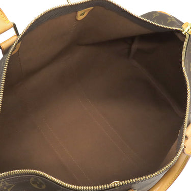 ルイヴィトン LOUIS VUITTON キーポル 45 M41428 モノグラム モノグラムキャンバス ボストンバッグ ゴールド金具 茶 鍵・パドロックエ欠品 イニシャル入り