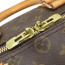 ルイヴィトン LOUIS VUITTON キーポル 45 M41428 モノグラム モノグラムキャンバス ボストンバッグ ゴールド金具 茶 鍵・パドロックエ欠品 イニシャル入り