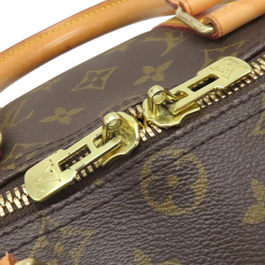 ルイヴィトン LOUIS VUITTON キーポル 45 M41428 モノグラム モノグラムキャンバス ボストンバッグ ゴールド金具 茶 鍵・パドロックエ欠品 イニシャル入り