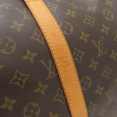 ルイヴィトン LOUIS VUITTON キーポル 45 M41428 モノグラム モノグラムキャンバス ボストンバッグ ゴールド金具 茶 鍵・パドロックエ欠品 イニシャル入り