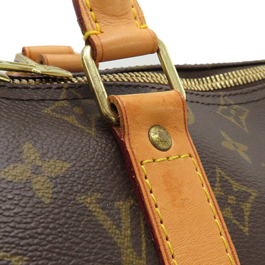 ルイヴィトン LOUIS VUITTON キーポル 45 M41428 モノグラム モノグラムキャンバス ボストンバッグ ゴールド金具 茶 鍵・パドロックエ欠品 イニシャル入り