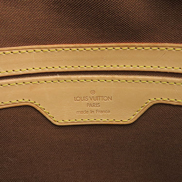 ルイヴィトン LOUIS VUITTON キャリーオール M40074 モノグラム モノグラムキャンバス ボストンバッグ ゴールド金具 茶 イニシャル入り