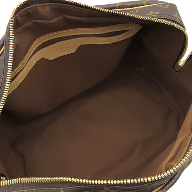 ルイヴィトン LOUIS VUITTON キャリーオール M40074 モノグラム モノグラムキャンバス ボストンバッグ ゴールド金具 茶 イニシャル入り