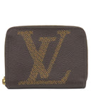 ルイヴィトン LOUIS VUITTON ジッピー コインパース M69354 モノグラム モノグラムジャイアントキャンバス コインケース ゴールド金具 茶 小銭入れ カード入れ