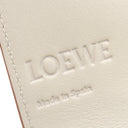 ロエベ LOEWE スクエア コイン カードホルダー C821Z94X02 ライトゴースト ぺプルグレインカーフ カードケース シルバー金具 アナグラム
