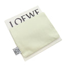 ロエベ LOEWE スクエア コイン カードホルダー C821Z94X02 ライトゴースト ぺプルグレインカーフ カードケース シルバー金具 アナグラム