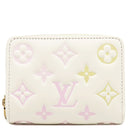 ルイヴィトン LOUIS VUITTON ポルトフォイユ ルー M11909 ホワイト レザー 二つ折り財布 ゴールド金具 コンパクト ウォレット