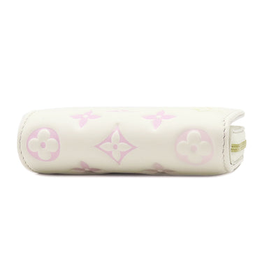 ルイヴィトン LOUIS VUITTON ポルトフォイユ ルー M11909 ホワイト レザー 二つ折り財布 ゴールド金具 コンパクト ウォレット