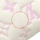 ルイヴィトン LOUIS VUITTON ポルトフォイユ ルー M11909 ホワイト レザー 二つ折り財布 ゴールド金具 コンパクト ウォレット