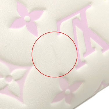 ルイヴィトン LOUIS VUITTON ポルトフォイユ ルー M11909 ホワイト レザー 二つ折り財布 ゴールド金具 コンパクト ウォレット