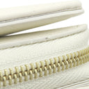 ルイヴィトン LOUIS VUITTON ポルトフォイユ ルー M11909 ホワイト レザー 二つ折り財布 ゴールド金具 コンパクト ウォレット