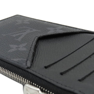 ルイヴィトン LOUIS VUITTON コインカード ホルダー M30271 ノワール タイガ モノグラムエクリプス コインケース シルバー金具 黒 タイガラマ フラグメントケース