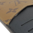 ルイヴィトン LOUIS VUITTON ポルト カルト レクト ヴェルソ M81303 モノグラムリバース モノグラムキャンバス モノグラムリバースキャンバス カードケース ゴールド金具 フラグメントケース コインケース