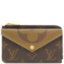 ルイヴィトン LOUIS VUITTON ポルト カルト レクト ヴェルソ M81303 モノグラムリバース モノグラムキャンバス モノグラムリバースキャンバス カードケース ゴールド金具 フラグメントケース コインケース