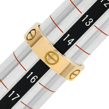 カルティエ Cartier ラブリング イエローゴールド K18YG #56 リング 指輪 LOVE Ring Au750 18K 18金 15号