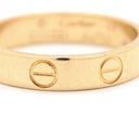 カルティエ Cartier ミニ ラブリング B4085200 イエローゴールド K18YG #49(JP9) リング 指輪 Au750 18金 9号