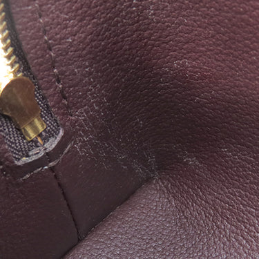 ルイヴィトン LOUIS VUITTON ポシェット コスメティック M91495 アマラント モノグラムヴェルニ ポーチ ゴールド金具 紫