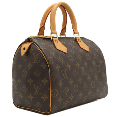 ルイヴィトン LOUIS VUITTON スピーディ 25 M41528 モノグラム モノグラムキャンバス ハンドバッグ ゴールド金具 茶 ボストン 鍵・パドロック欠品