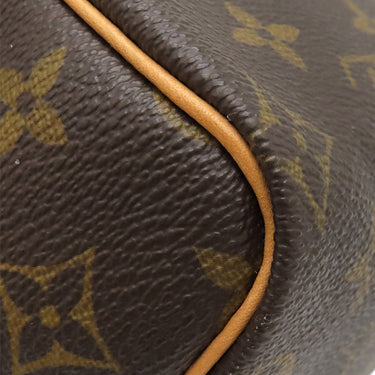 ルイヴィトン LOUIS VUITTON スピーディ 25 M41528 モノグラム モノグラムキャンバス ハンドバッグ ゴールド金具 茶 ボストン 鍵・パドロック欠品