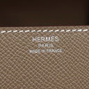 エルメス HERMES デッラ カヴァッレリア ミニ エトゥープ ヴォーエプソン ショルダーバッグ シルバー金具 グレージュ