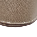 エルメス HERMES デッラ カヴァッレリア ミニ エトゥープ ヴォーエプソン ショルダーバッグ シルバー金具 グレージュ