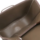 エルメス HERMES デッラ カヴァッレリア ミニ エトゥープ ヴォーエプソン ショルダーバッグ シルバー金具 グレージュ